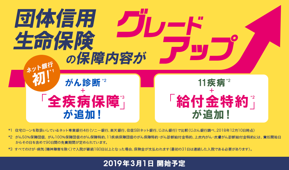 auじぶん銀行住宅ローン団信